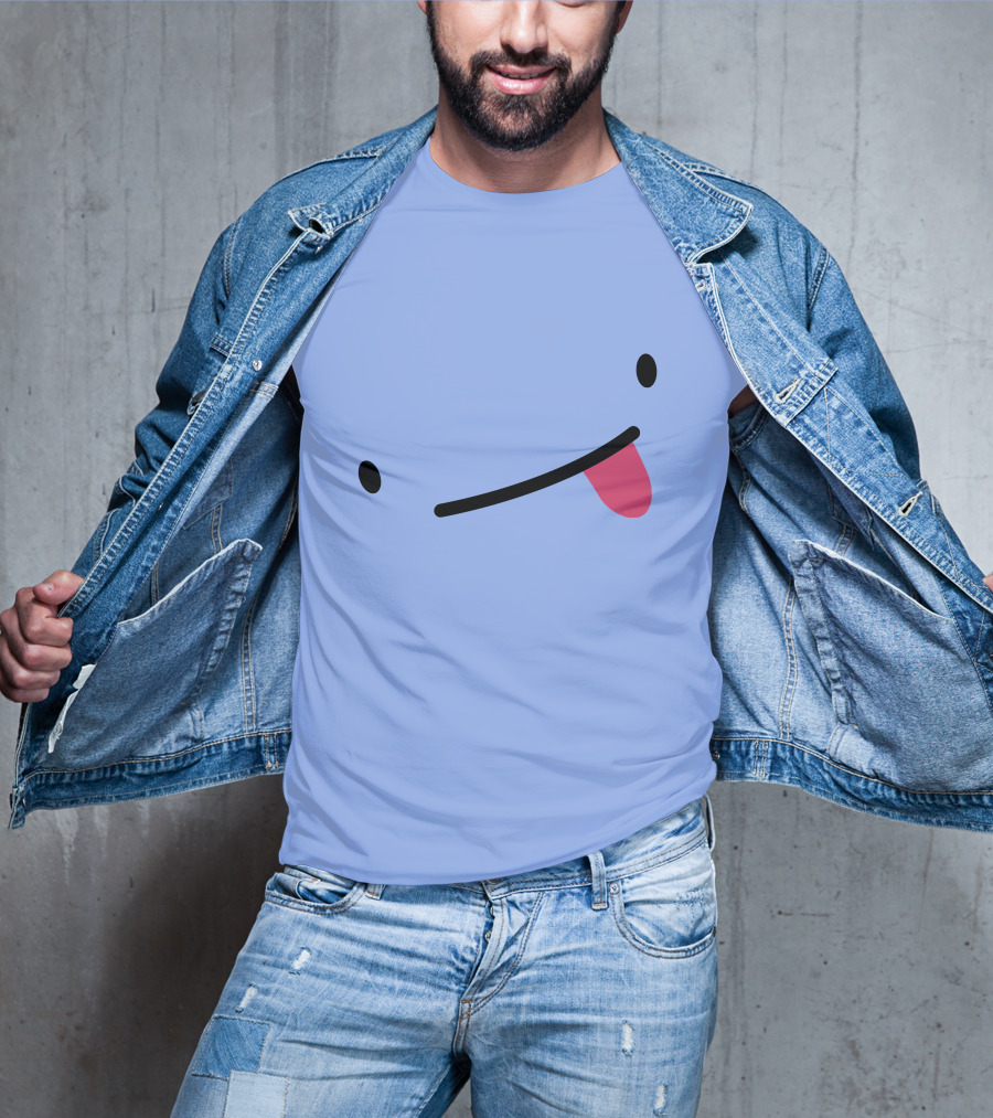 Skeppy Merch Skeppy Smiling Face With Stuck Out Tongue Iconic T-Shirt