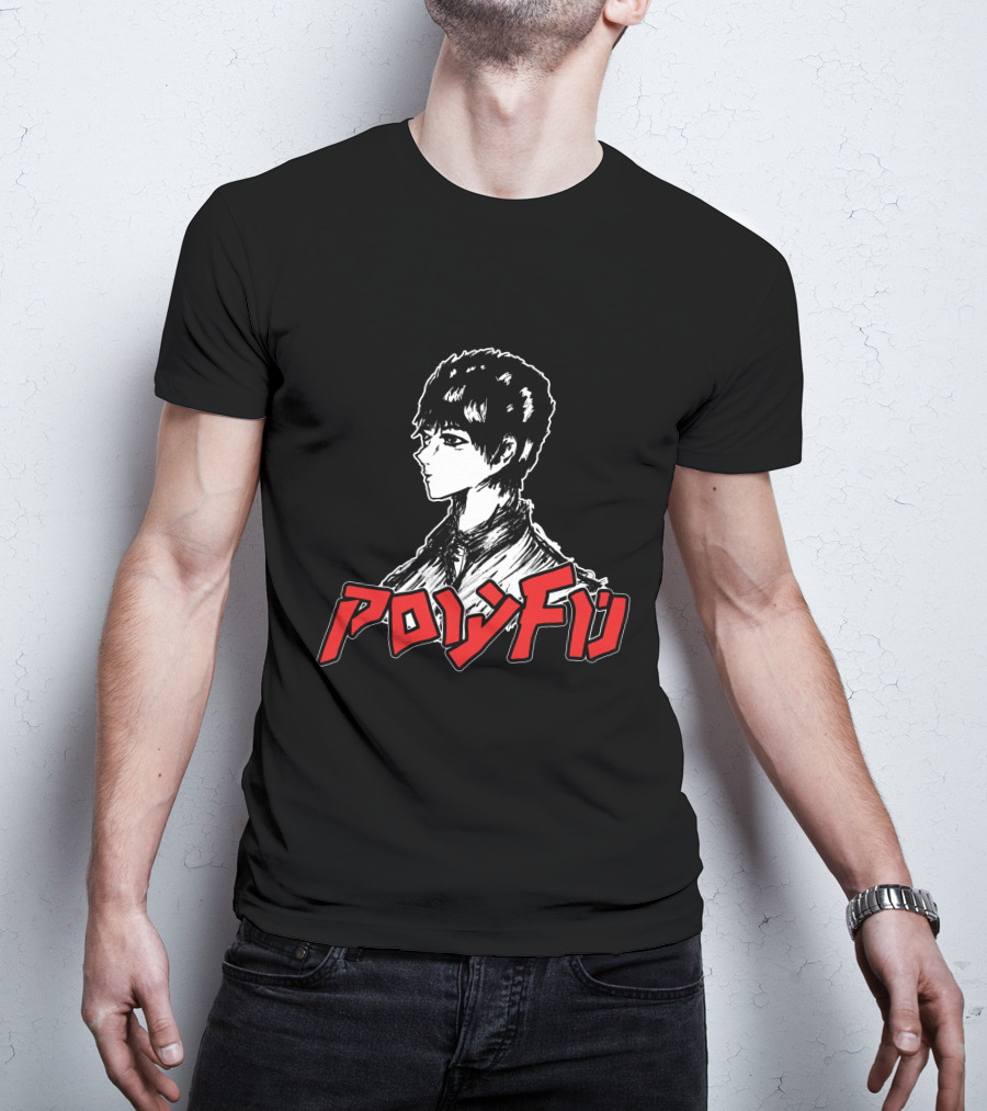 Powfu Anime Illustrated Profile Merch T-Shirt