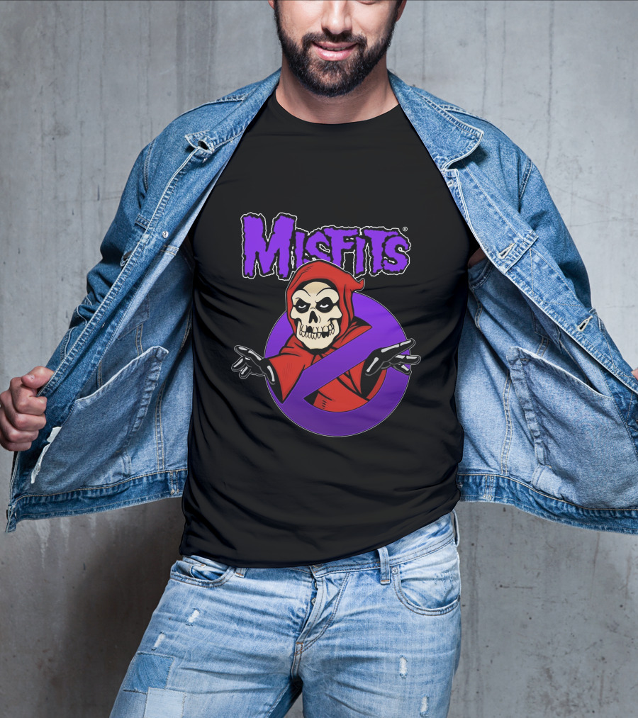 Misfits Crimson Ghostbusters Crossover T-Shirt