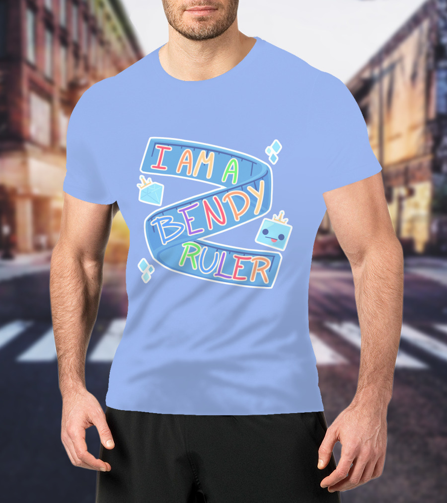 Skeppy I Am A Bendy Ruler Merch Bendy Ruler T-Shirt