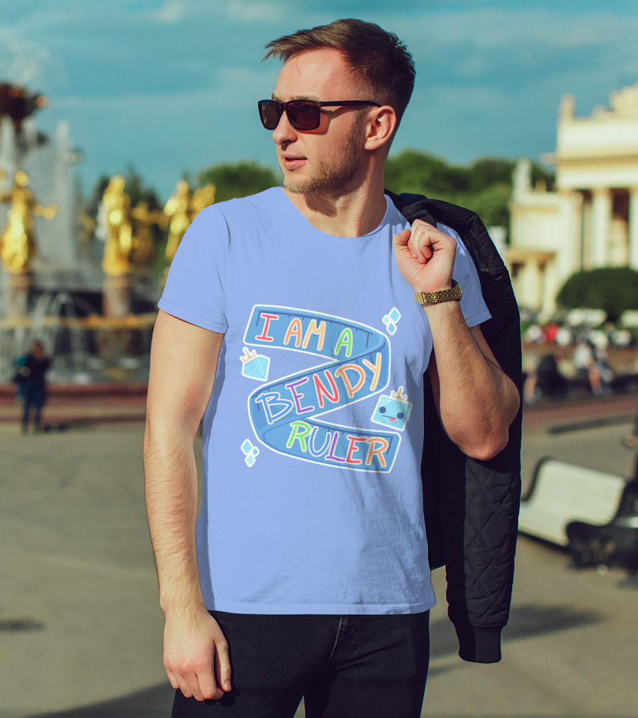 Skeppy I Am A Bendy Ruler Merch Bendy Ruler T-Shirt