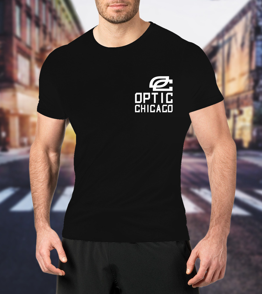 OpTic Chicago Camo Merchandise Optic Logo T-Shirt