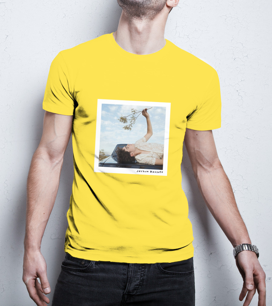 Joshua Bassett Floral Pose Vintage Aesthetic T-Shirt