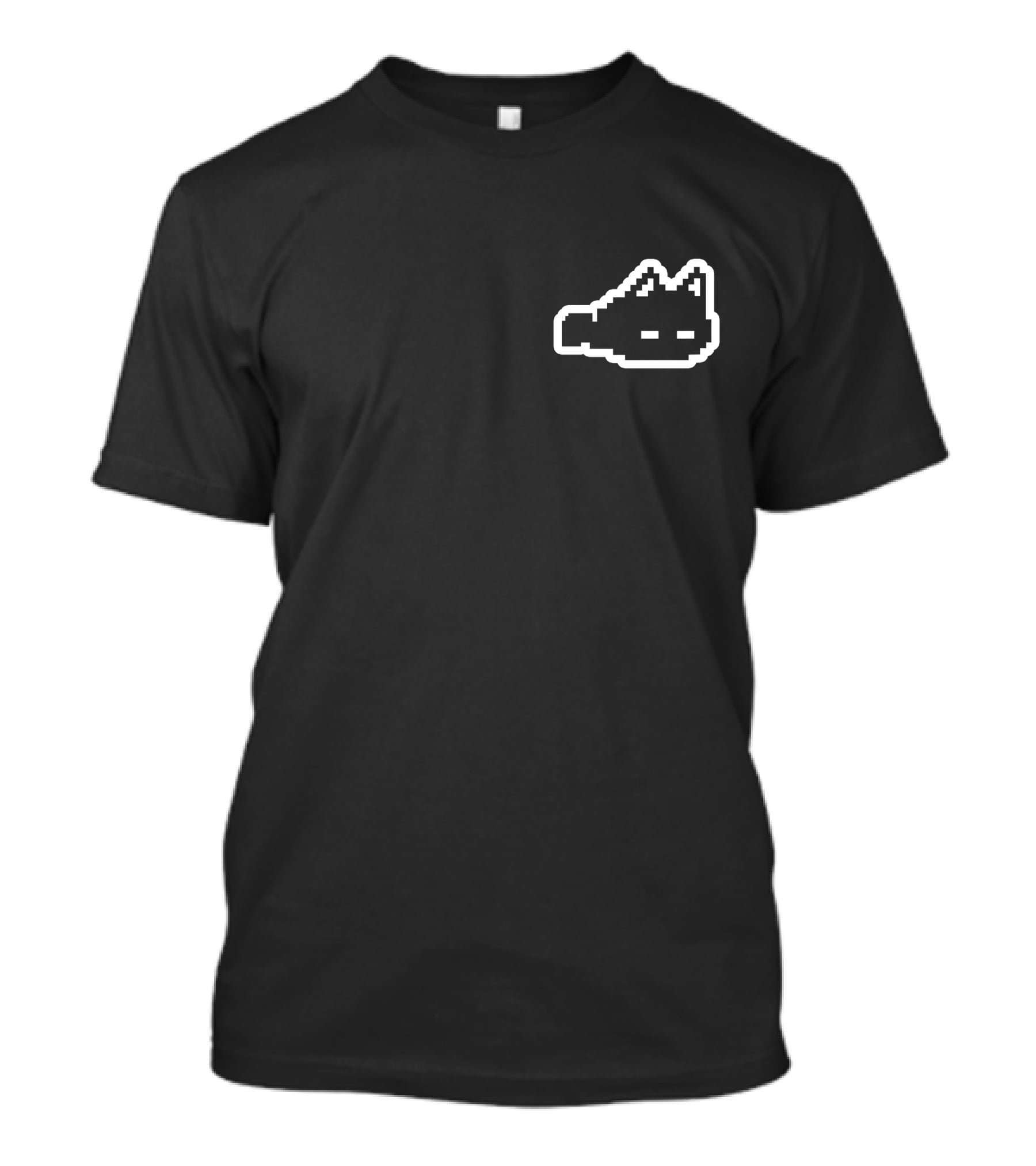 Omocat Shop Omori MEWO Pixel Art Pocket Cat T-Shirt