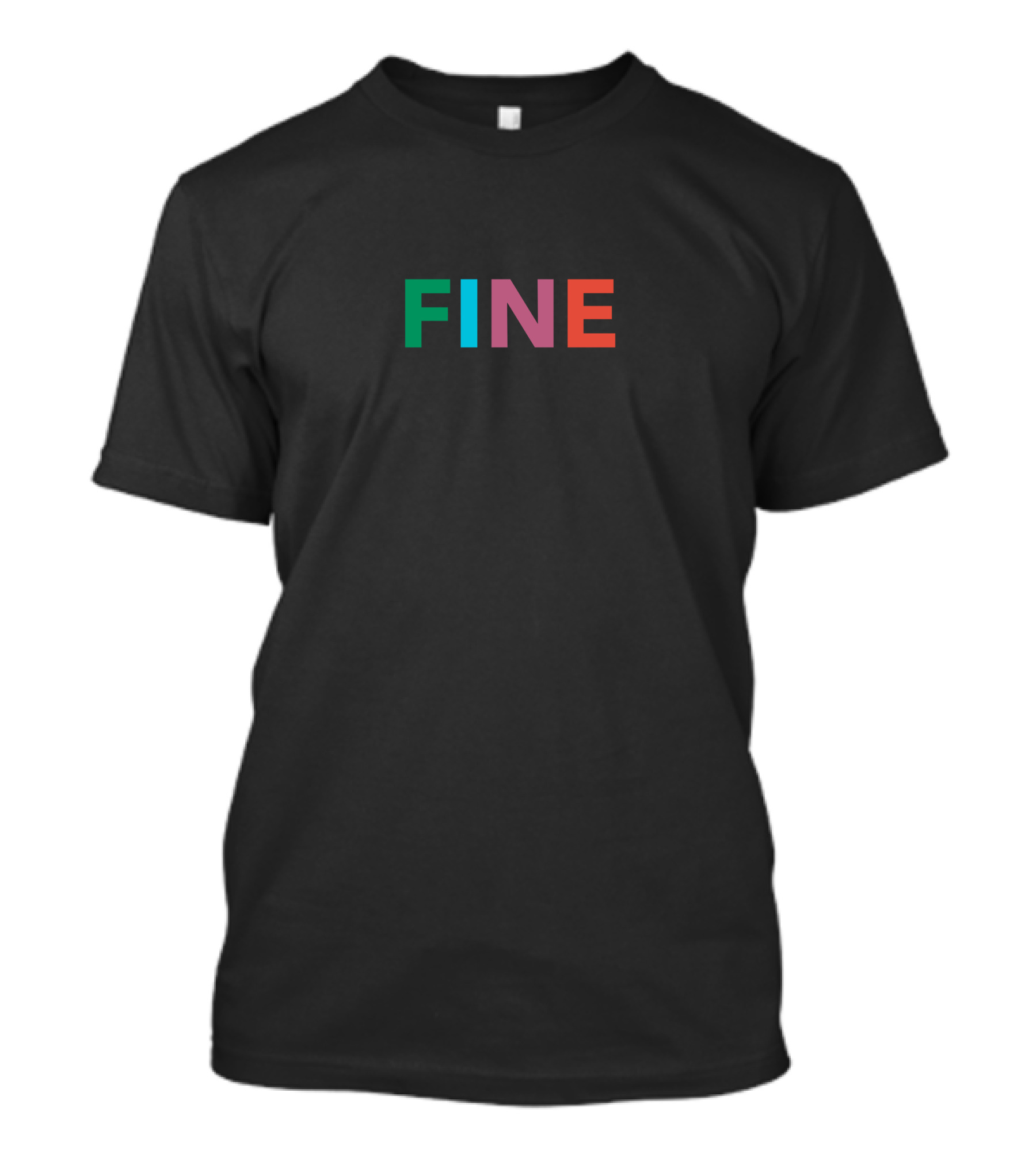 Hot Mulligan Merch Fine In T-Shirt