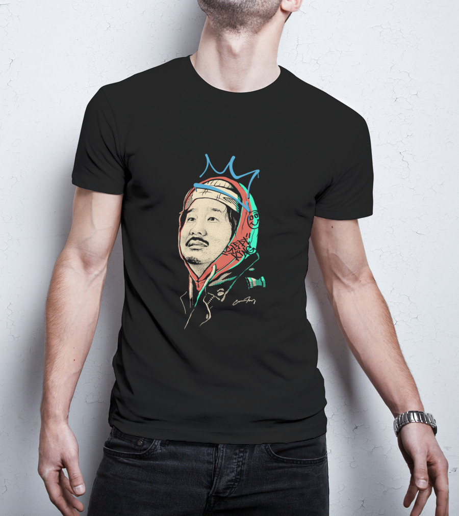 Bobby Lee Slept King Crown Art With Signature T-Shirt