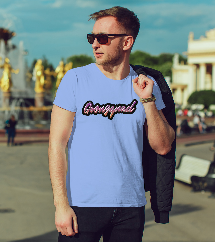 Goonzquad Retro Style Text Gradient T-Shirt