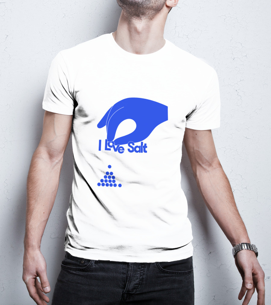 Molly Baz Merch I Love Salt Hand Dropping Granules T-Shirt