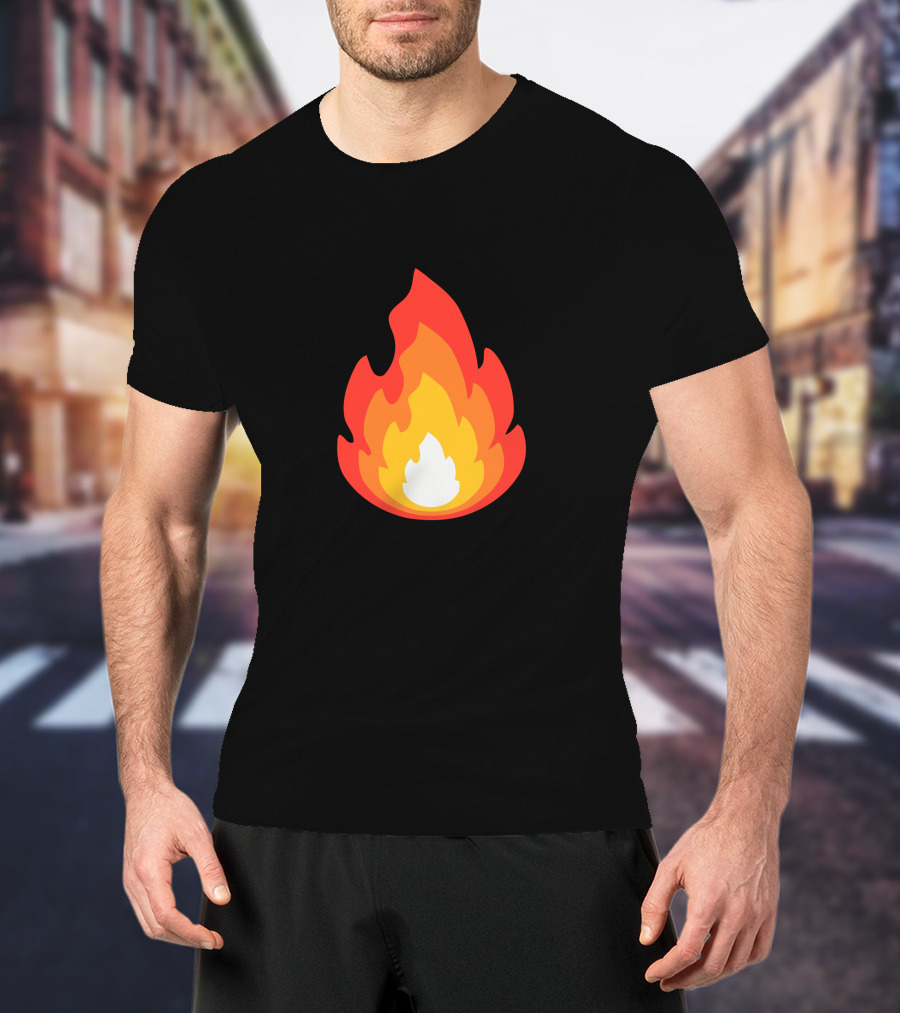 Shop The Sapnap Fire Merch Store Layered Flame T-Shirt
