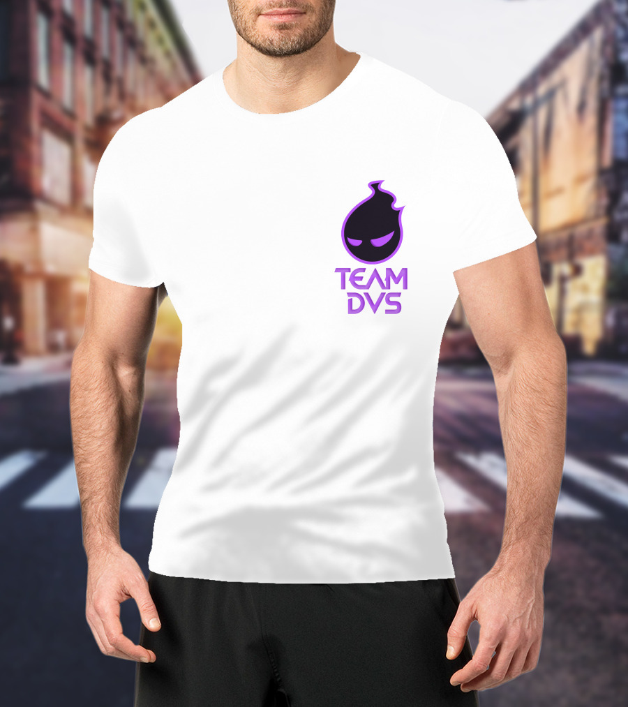 Team DVS Purple Flame Icon T-Shirt
