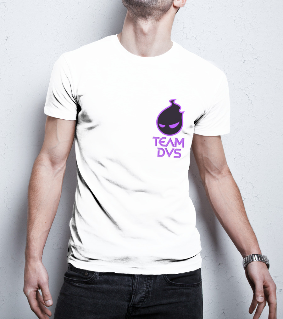 Team DVS Purple Flame Icon T-Shirt