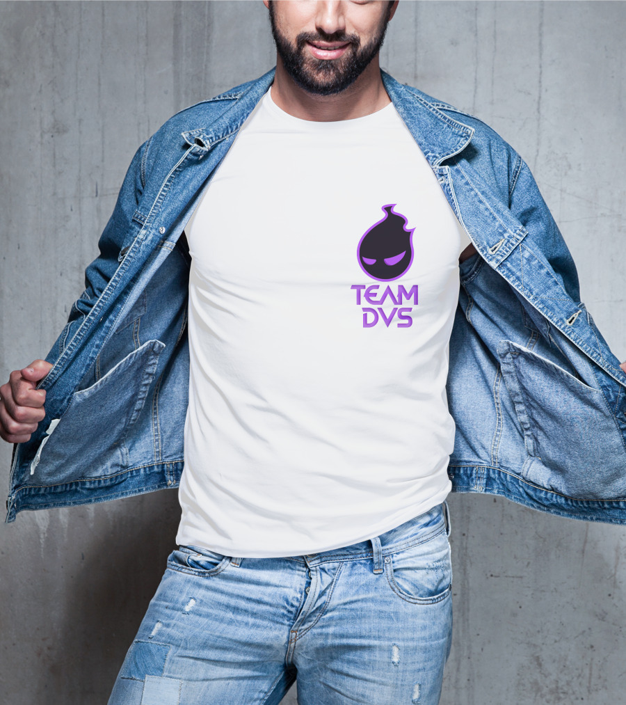 Team DVS Purple Flame Icon T-Shirt