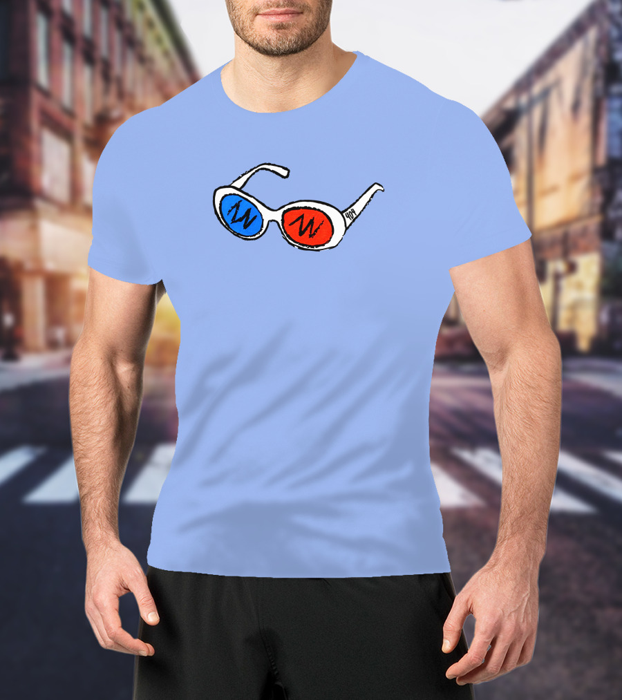 George Not Found 3D Glasses Icon Merch Store T-Shirt
