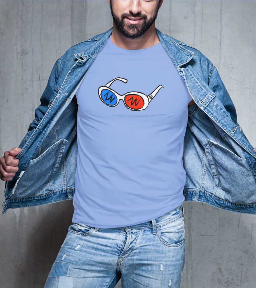 George Not Found 3D Glasses Icon Merch Store T-Shirt