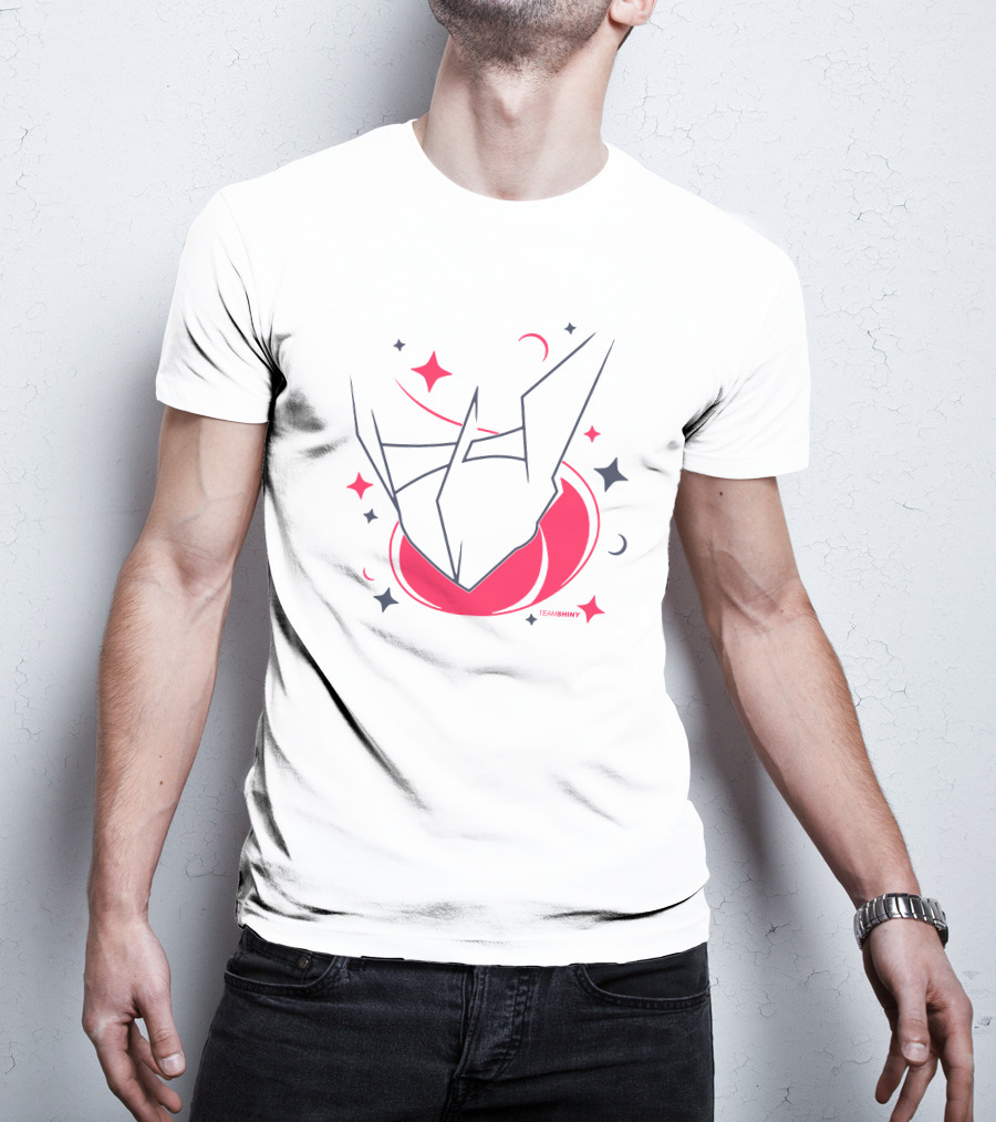 Team Shiny Space Origami 658 T-Shirt