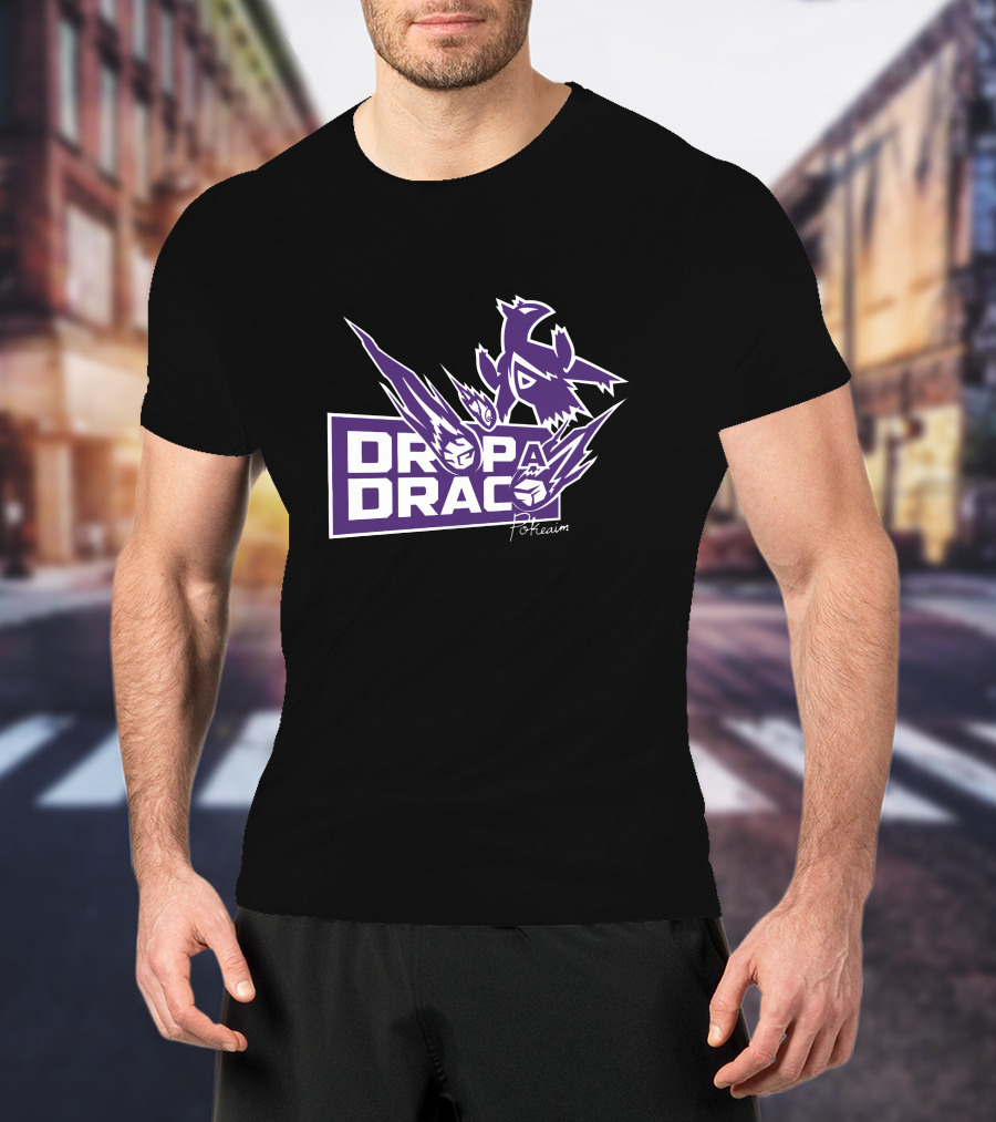 JoeyPokeaim Dropa Draco Merch Store With Iconic Dragon T-Shirt