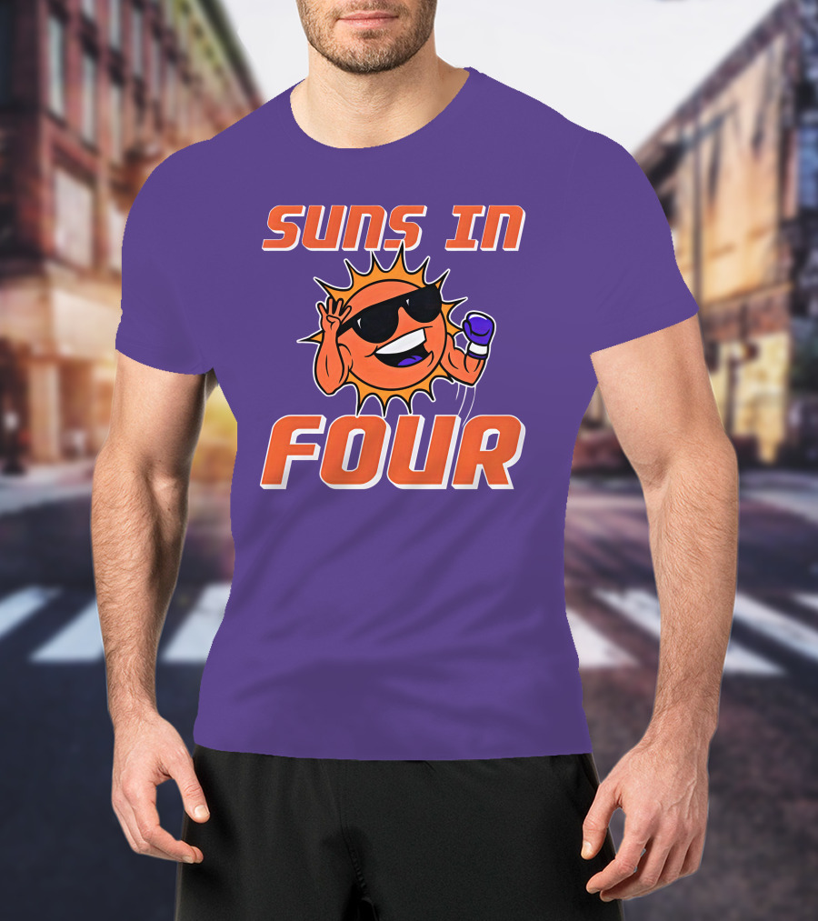 Suns In Four Dave Portnoy Merch Store T-Shirt