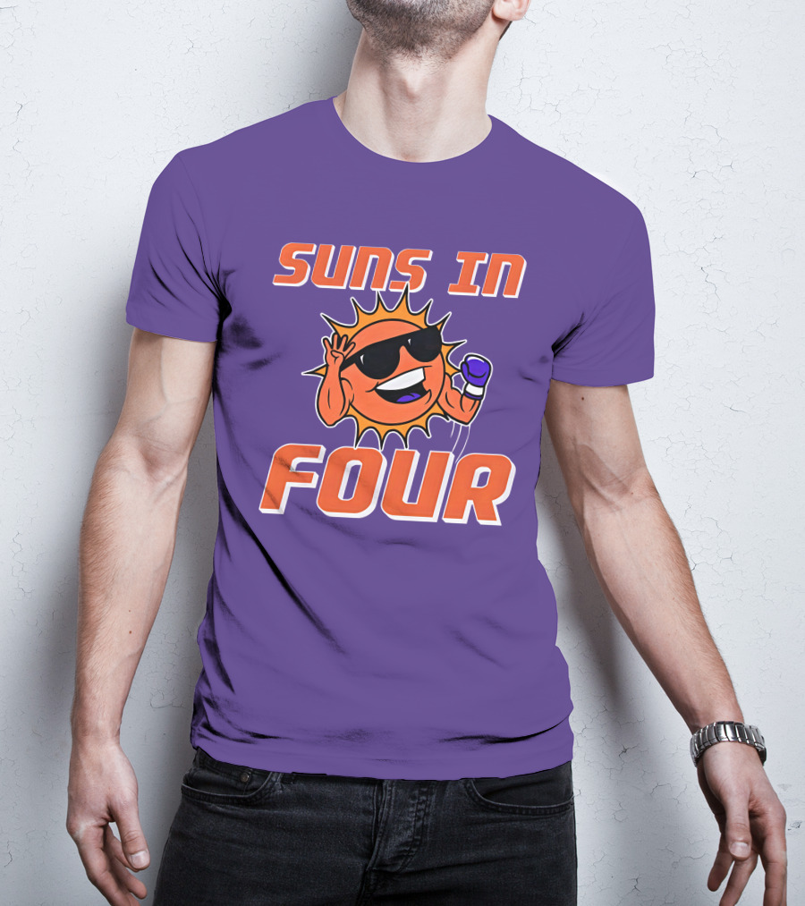 Suns In Four Dave Portnoy Merch Store T-Shirt