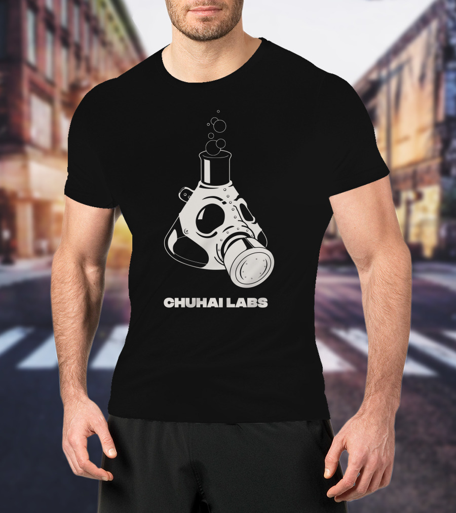 CHUHAILABS Theyetee Mixing Flask Bubbles T-Shirt