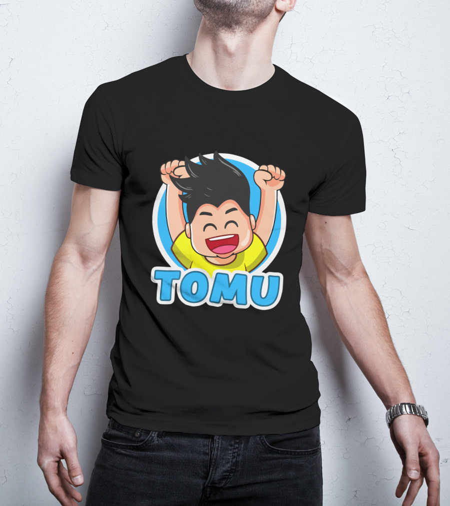 Shop Pandai.se Tomu Character Excitement Merch.se Store T-Shirt