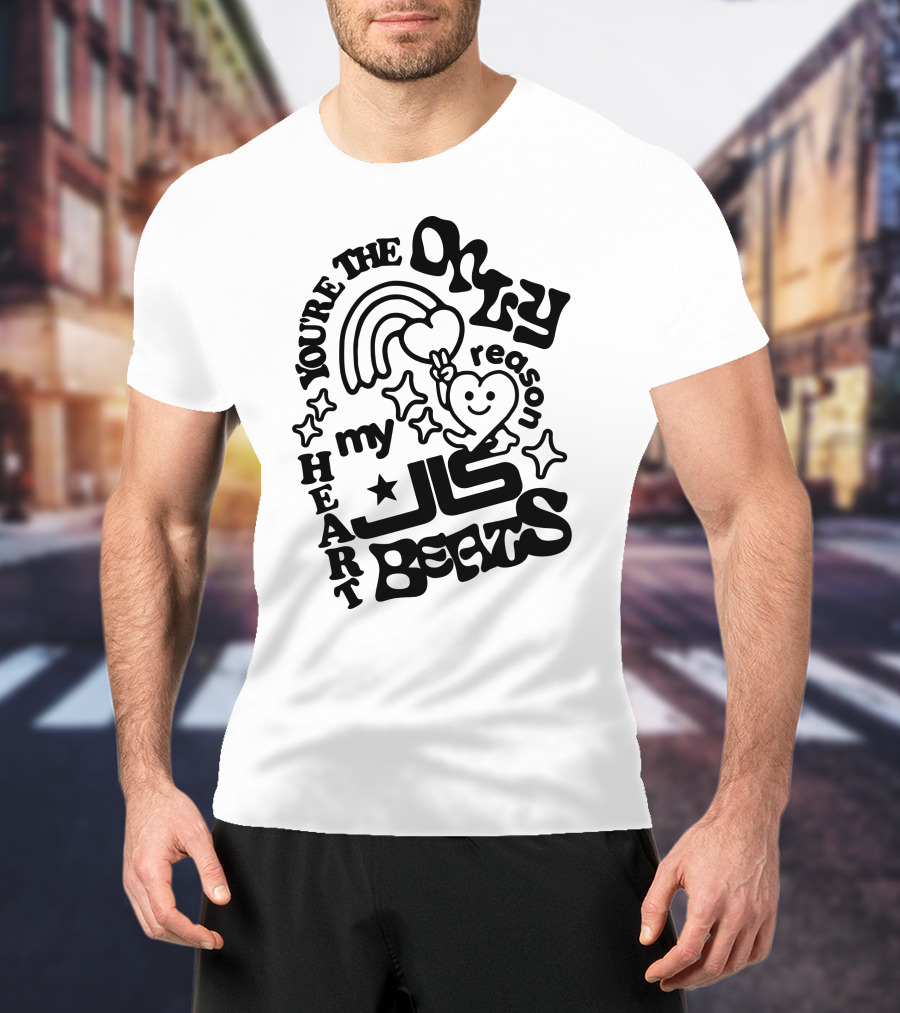 You're The Only Reason My Heart JLS Beats Tie Dye T-Shirt
