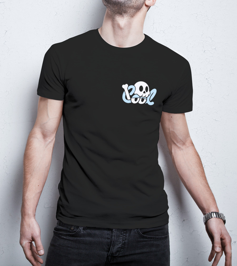 The Bone Cool Cool Skull With Bone T-Shirt