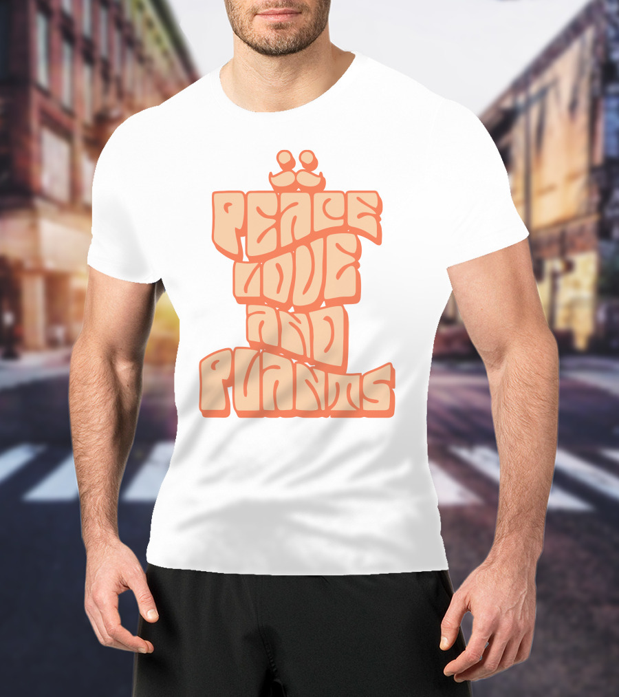 Peace Love And Plants Shop The Mumbo Jumbo Merch Store T-Shirt