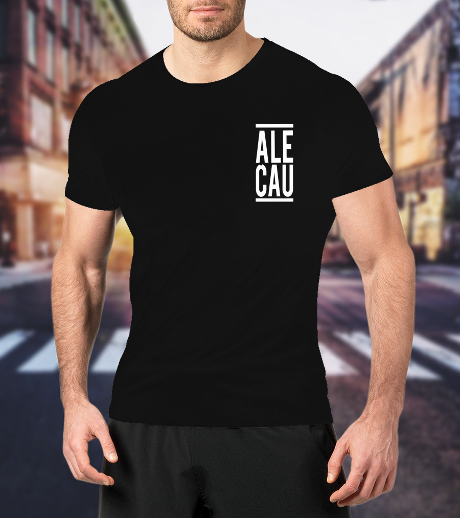 Duklock Alečau Gomerch Minimalist Text T-Shirt