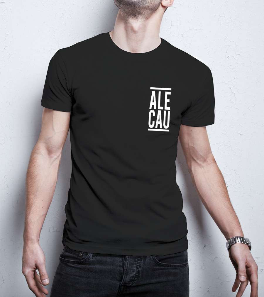 Duklock Alečau Gomerch Minimalist Text T-Shirt