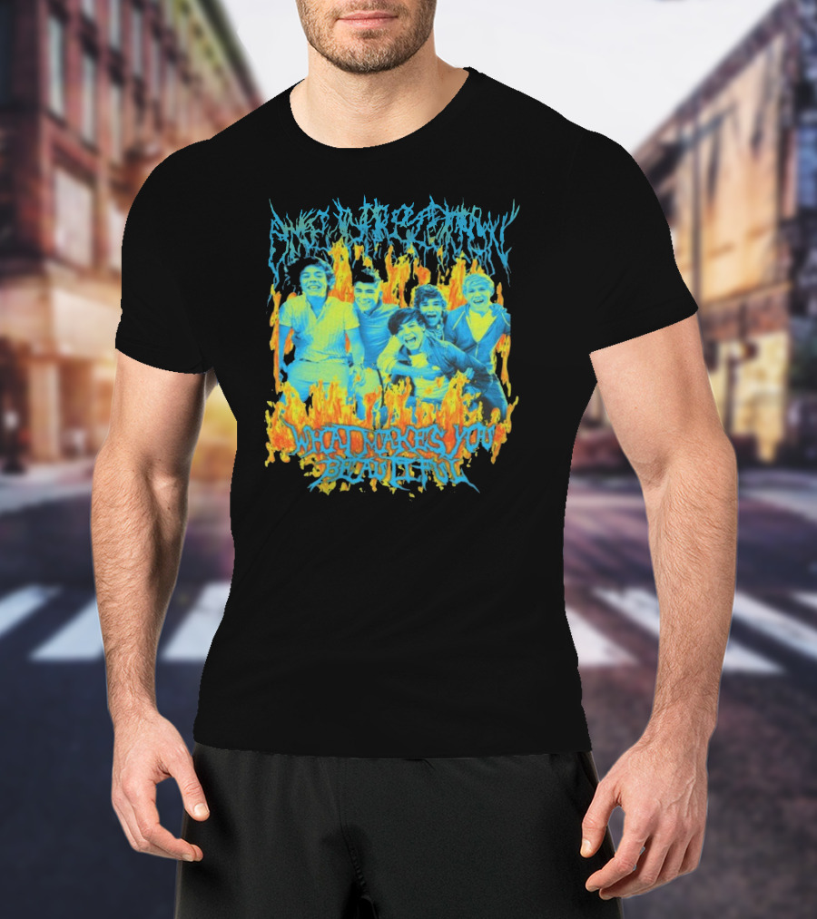 One Direction Heavy Metal What Makes You Beautiful T-Shirt