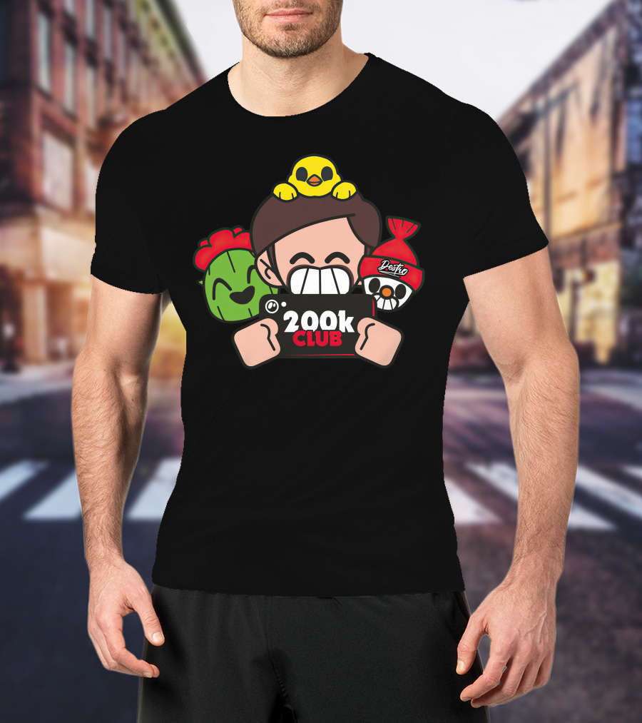 Jakub Destro Merch 200k Club T-Shirt