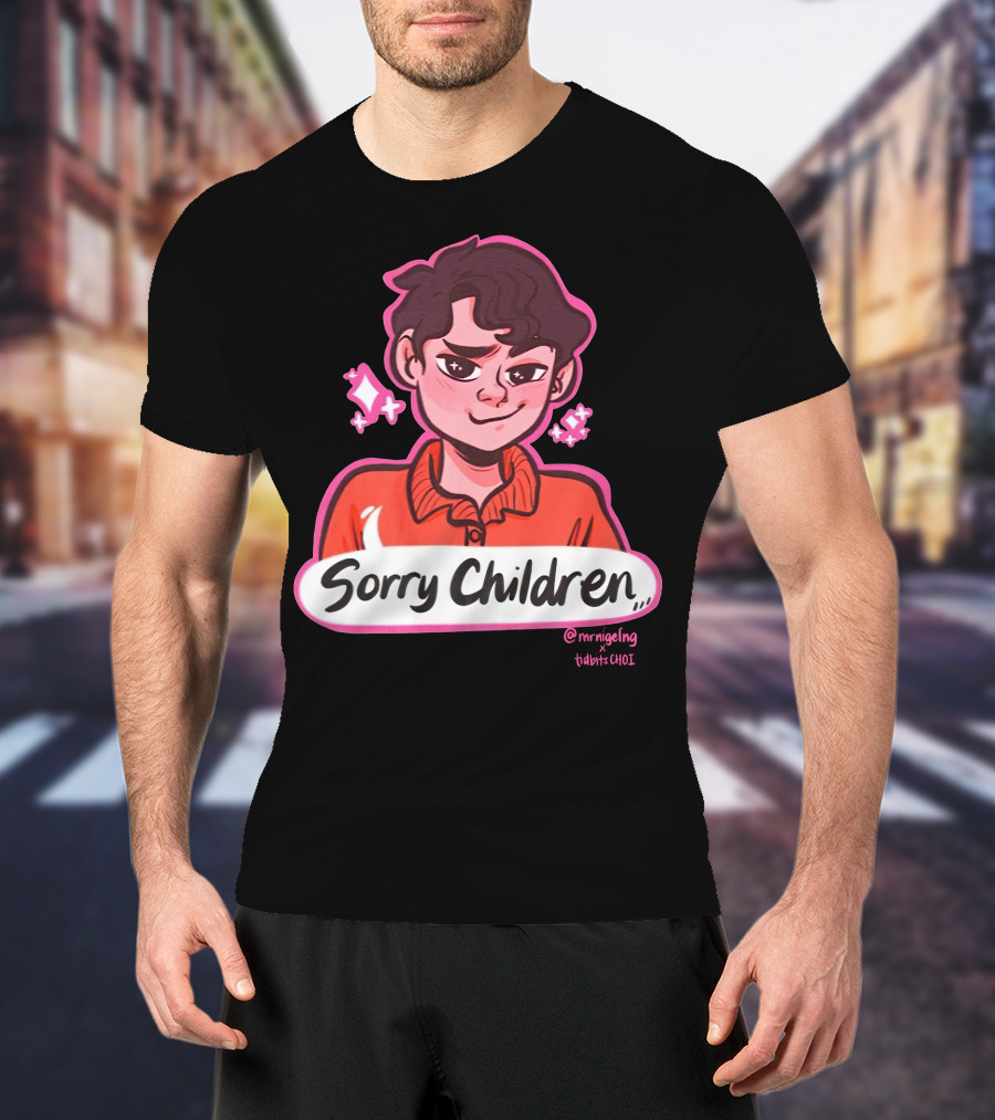 Sorry Children Uncle Roger Merch By MrNigelNG X TidbitsCHOI T-Shirt