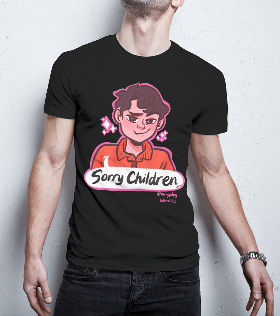 Sorry Children Uncle Roger Merch By MrNigelNG X TidbitsCHOI T-Shirt