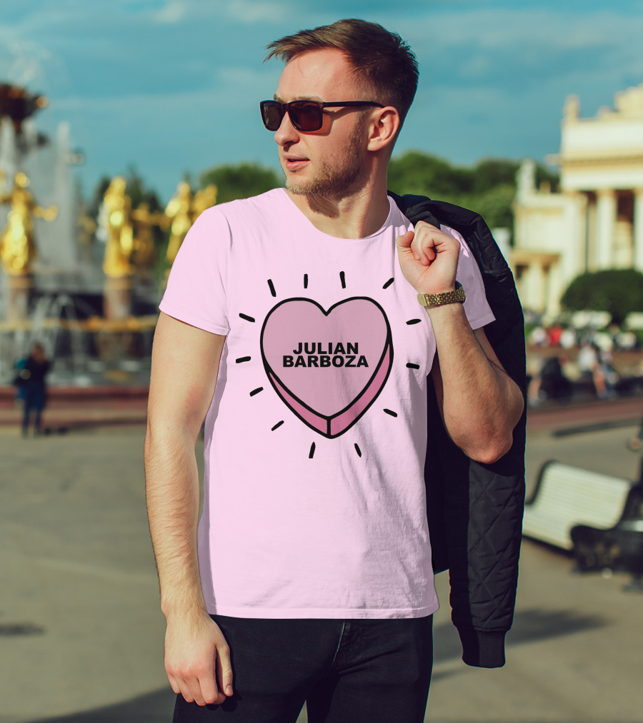 JULIAN BARBOZA HEART T-Shirt