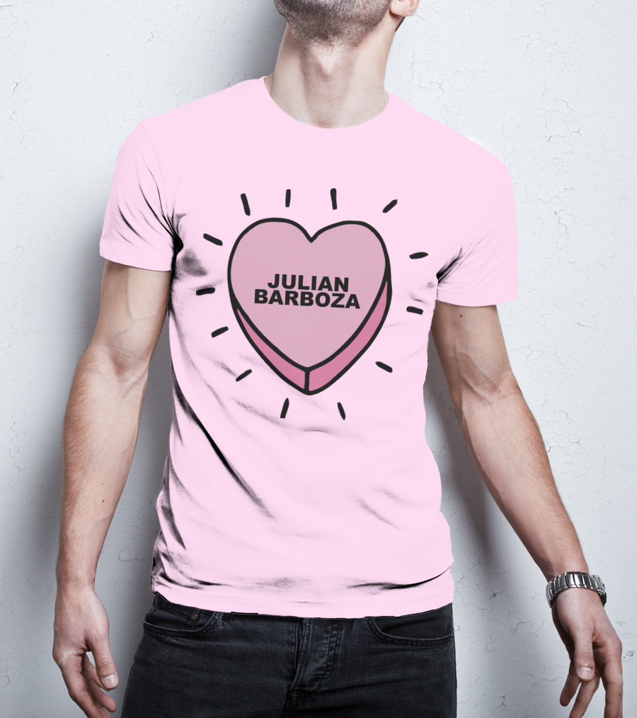 JULIAN BARBOZA HEART T-Shirt