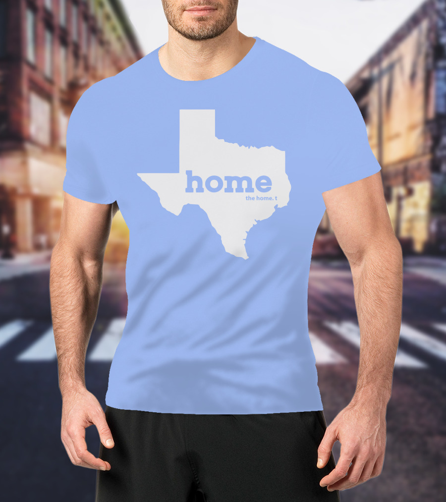 Home Shark Tank Texas State Silhouette The Home T T-Shirt