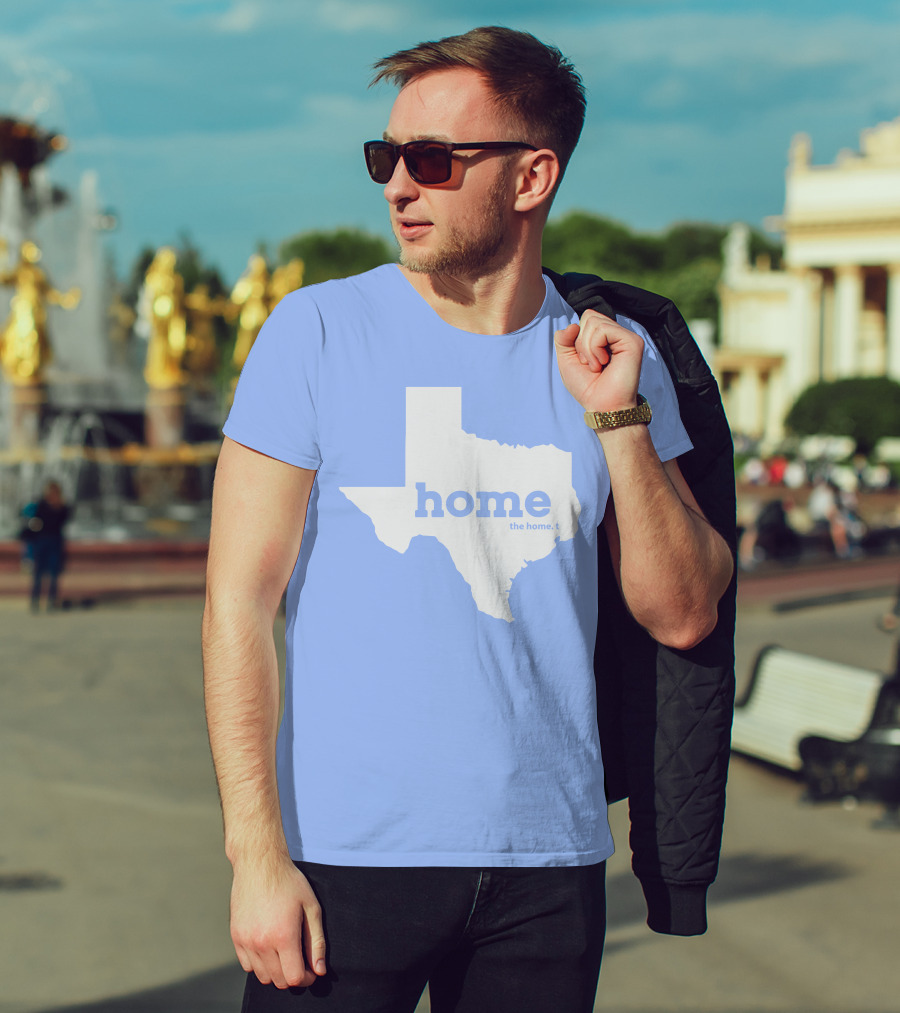 Home Shark Tank Texas State Silhouette The Home T T-Shirt