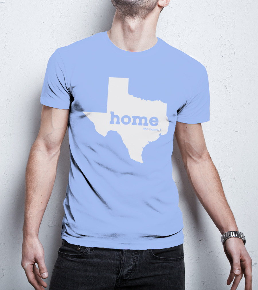 Home Shark Tank Texas State Silhouette The Home T T-Shirt