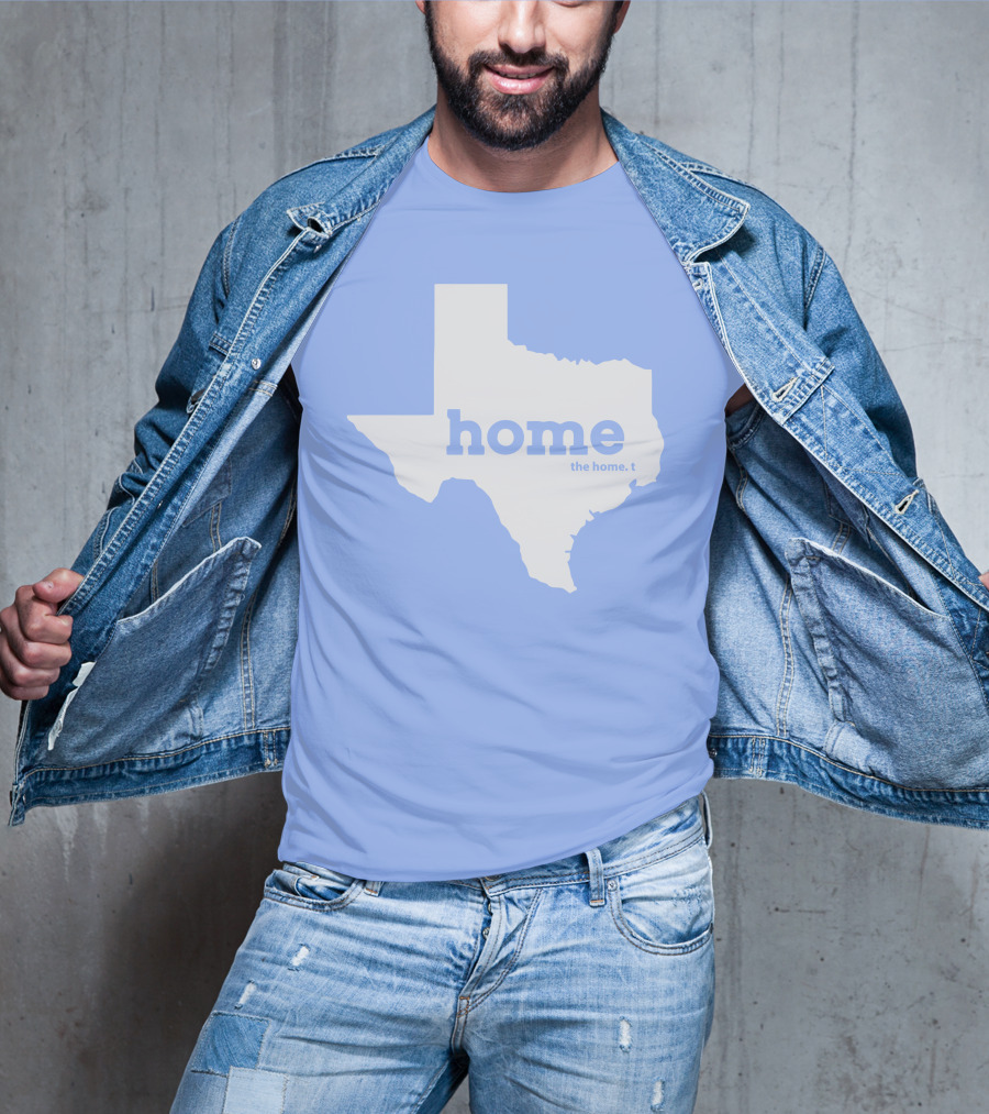 Home Shark Tank Texas State Silhouette The Home T T-Shirt