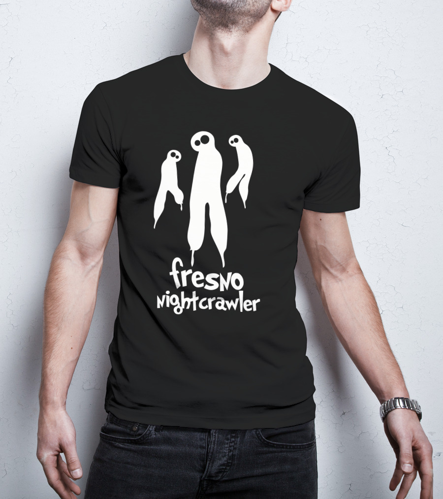 Fresno Nightcrawler Cryptid Silhouette Trio T-Shirt