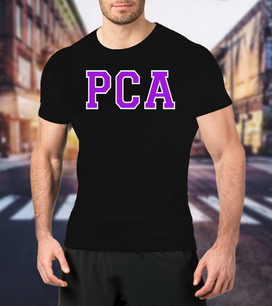 PCA Purple Varsity Letters T-Shirt