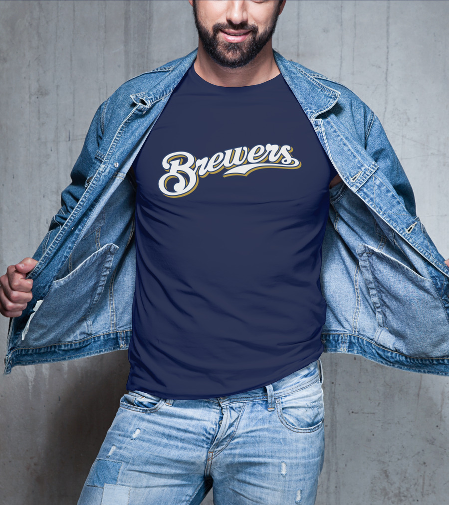 Milwaukee Brewers Script T-Shirt
