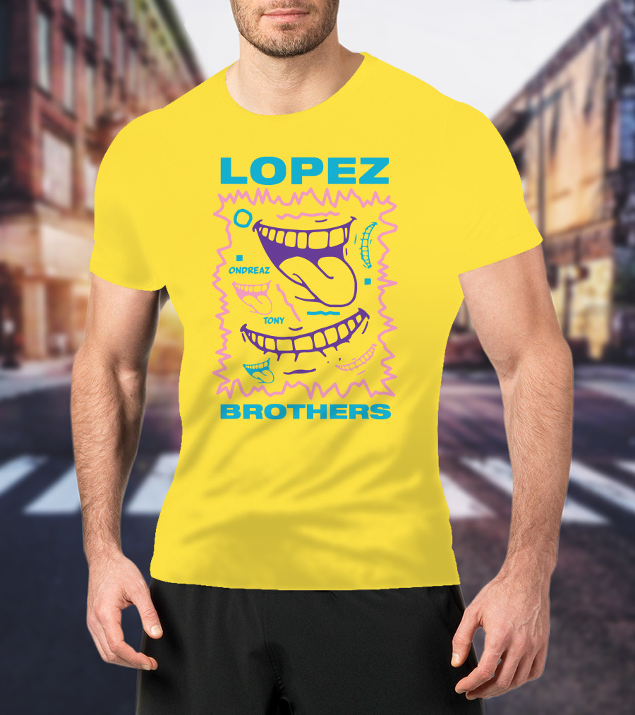 Lopez Brothers Ondreaz Tony Vibrant Mouth T-Shirt