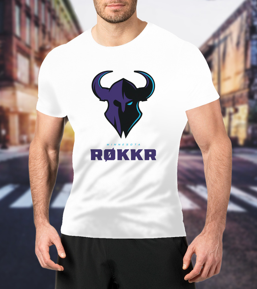 Minnesota Røkkr Logo Hoodie Merchandise T-Shirt