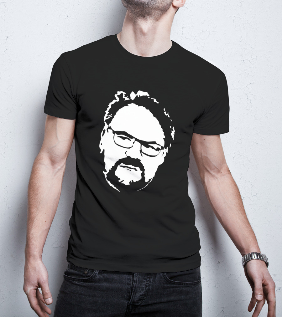 Tony Schiavone Black And White Face WWE AEW Commentator T-Shirt