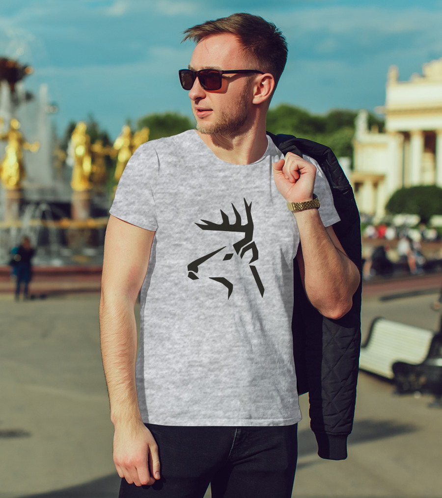 Bux Hunting Co Bux Head Stag T-Shirt