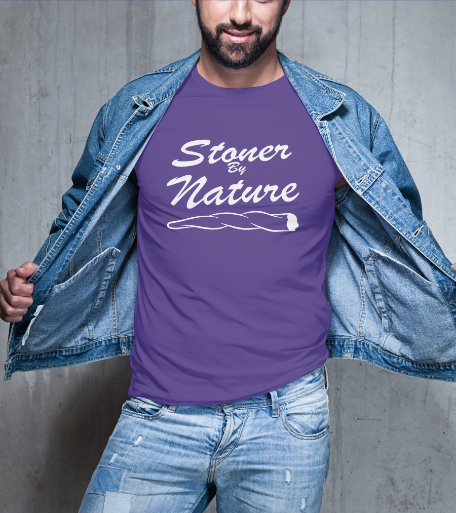 Ymh Merch Stoner By Nature Rolling Joint T-Shirt