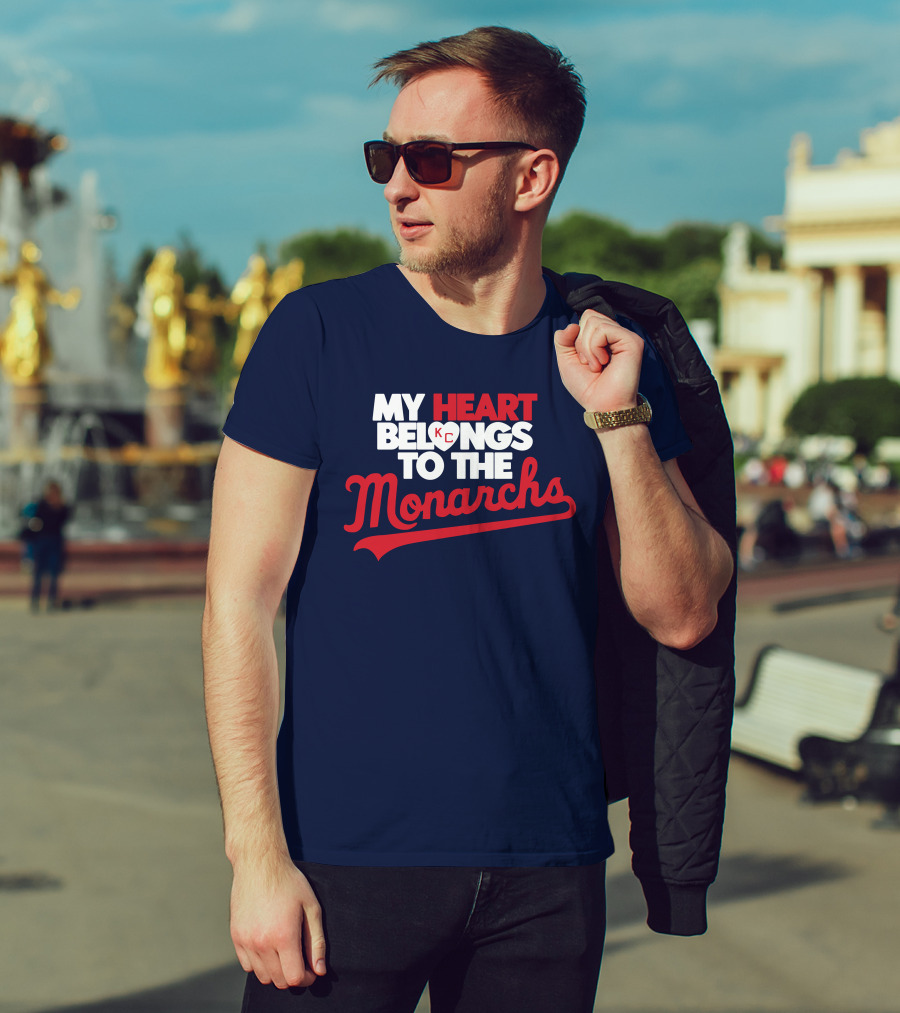 My Heart Belongs To The KC Monarchs T-Shirt
