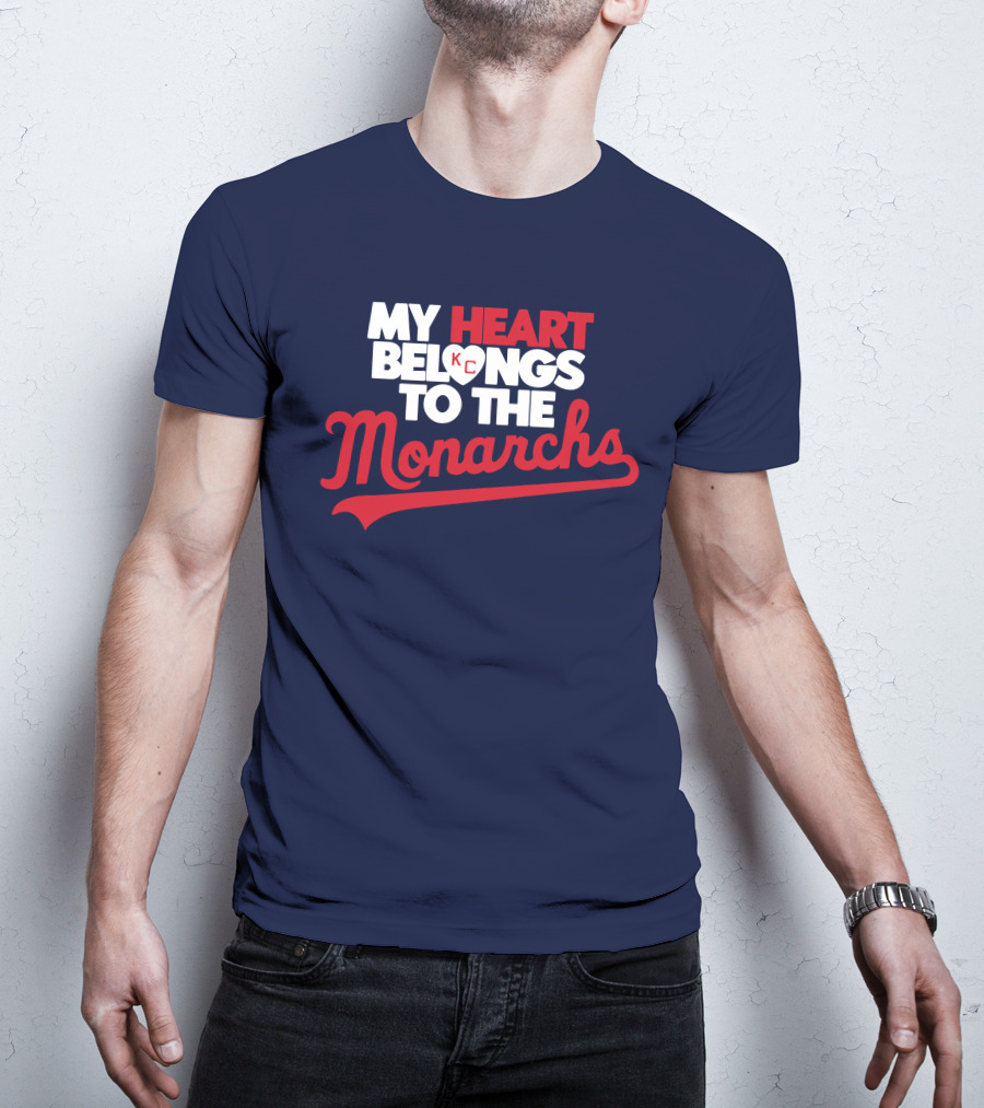 My Heart Belongs To The KC Monarchs T-Shirt