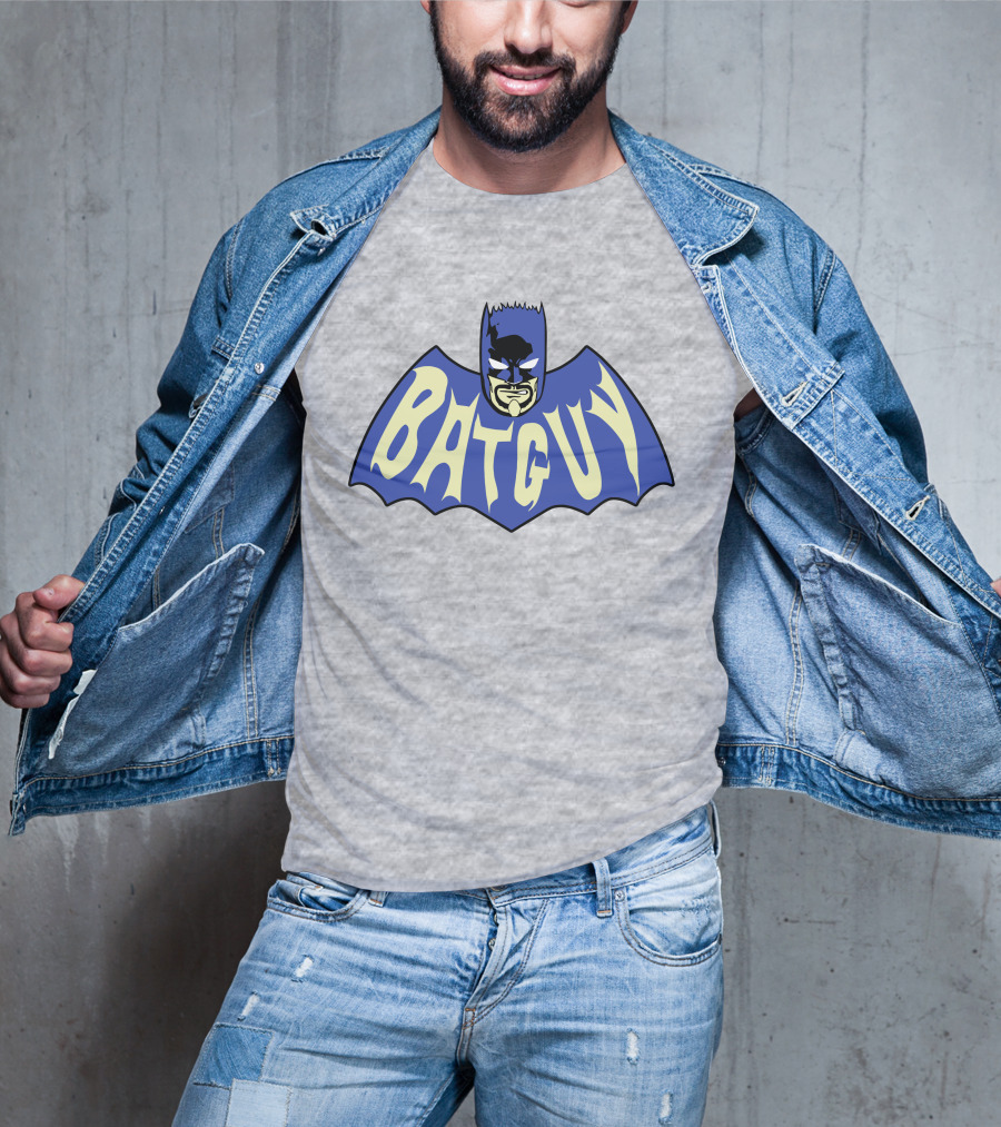 Guy Fieri Merchandise The Batguy Comic Style Character T-Shirt